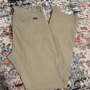 Eddie Bauer Tan Classic Straight Leg